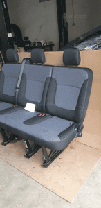 Fotel kanapa ławka tył tylna Renault Trafic III Vivaro B 14- 4