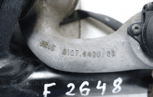 MERCEDES C-KLASA W205 KOMBI 2014- HAK HOLOWNICZ SKŁADANY 2053102900 7