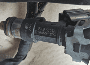 Peugeot 307 Citroen C4 wtryskiwacz listwa wtryskowa  1.6 16v   0280158057 3