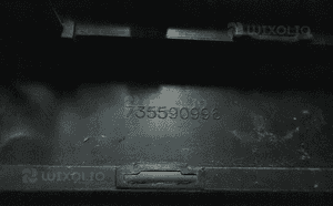 Spoiler dokładka zderzaka tył fiat 500X 500 x 3