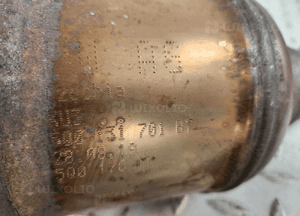 Skoda audi vw iii 1.0TFSI katalizator filtr fap dpf 5Q0181JB 5Q0178KC 2
