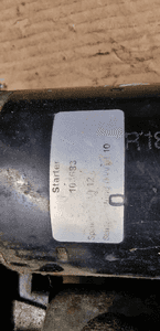 Rozrusznik starter silnika VW New Beetle 2.0 7