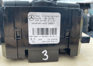 Mercedes vito 639  panel nawiewu klimatyzacji a 6398301185 a 6394460728 9
