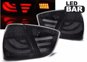 Lampy diodowe do bmw E90 sedan od 2005 do 2008 roku led bar black 1