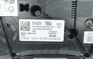 Audi Q2 81A 2016- licznik zegary 81A920750J 7
