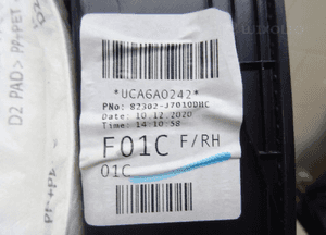 82302-J7010 listwa drzwi przednich prawych do Kia Ceed CD 1.0 10