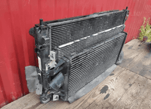 Jeep compass i lift 2.2 crd chłodnica chłodnice intercooler wentylatory kpl 3