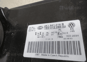 Lampa przednia przód prawa vw caddy iii 3 lift 2015-2020 20