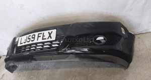 Zderzak przód przedni opel astra h 3 iii lift fl Z20R czarny halogeny 3