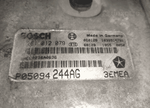Jeep commander xk xh 3.0 crd komputer ecu P05094244AG 0281012079 13