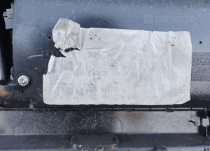 Boczek drzwi Prawy Przod UK Anglik Alcantara Swing Audi A4 B6 B7 11