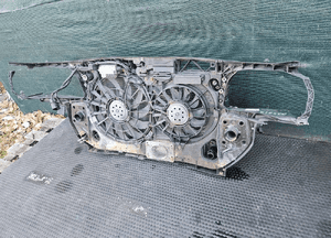 Pas Przedni Wzmocnienie Czołowe Belka Zderzaka Chłodnice Wentylator 2.0 3.2 FSI V6 AUDI A4 B7 40