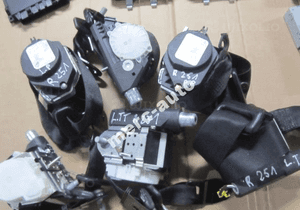 mercedes r 251 ml gl 164 pasy pas przod przednie beżowe czarne oryginał 1