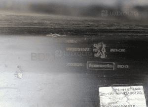 Dokładka zderzaka tył Peugeot 207 9680251577 5