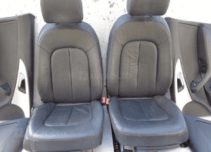Fotele siedzenia skóra audi A6 C7 sedan 5