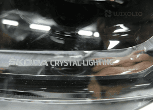 Skoda superb iii lift crystal full led idealna lampa przednia lewa 5