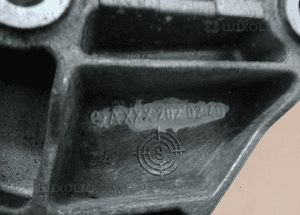 Podstawa łapa alternatora rolki Mercedes A168 1.6 16V AXXX2020240 5