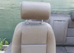 Fotele Fotel Kanapa Nieskladana Welur Czarne Soul Podlokietnik Audi A4 B6 Sedan Komplet 19