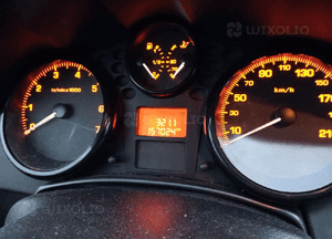 Peugeot 207 1.4 1.6 B zegar licznik 9665661480 2
