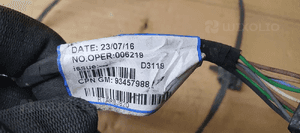 Wiązka instalacja świateł lamp tył Opel Vivaro B Trafic III 241571384R 6