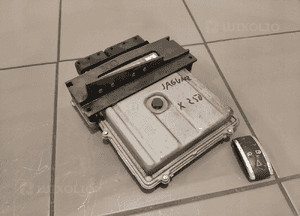 JAGUAR XF X250 3.0D ZESTAW KOMPUTER SILNIKA ECU KLUCZYK SPRAWNE ORYGINAŁ 1