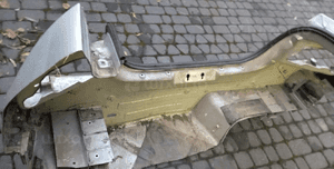 Peugeot 407 sedan pas tyl tylny sciana bagaznika 3
