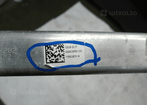 Bmw xm G09 wspornik zderzaka przedniego belka dolna 9880685 4