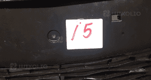Zderzak przód przedni mazda 3 iii bl 38R szary halogeny 2
