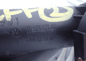 Rura wąż króciec wody 03L121131AA 2,0 tdi cff radom 3