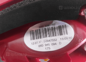 Lampa tył prawa audi A1 08-14 8X0945094D 4