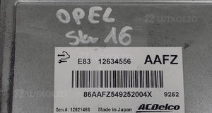 KOMPUTER STEROWNIK SILNIKA OPEL 12634556 3