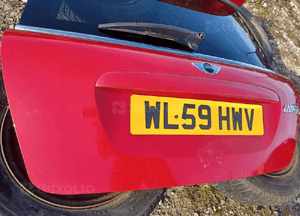 Klapa tyl z szyba lotka spoiler mini cooper s R56 4