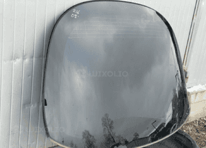 mercedes CL 216 szyba tył tylna grzana oryginał  uszczelka 1
