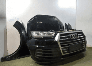 AUDI Q7 4M Przód Maska Zderzak Lampy Pas - 13399 3