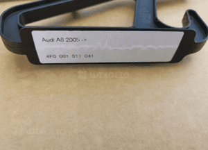 Dywaniki gumowe Audi A6 4F0061511 tył 2