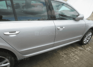 Drzwi tylne tył prawe lewe skoda superb ii 2 sedan 9156 2008-2015 9