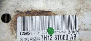 Chłodnica wody land rover defender 2.4 tdci 7H128T000AB 7H128T000 2007-2014 5