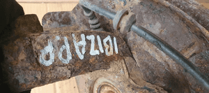 Zwrotnica prawy przód przednia prawa Seat Ibiza 6J 1.6 TDI 6