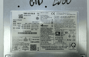Czytnik multimedia MIB3 vw golf viii 8 5h0035816b 6