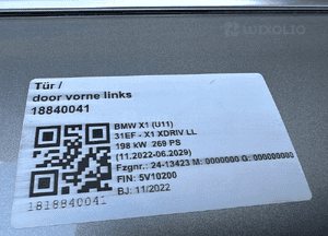 DRZWI BMW X1 U11 C67 4
