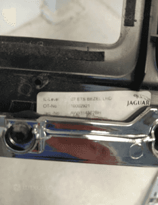 Jaguar xj X351 panel dekor ramka osłona biegów ramka radia oryginał 9