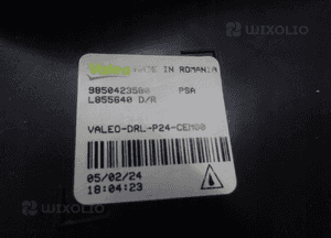Peugeot E-208 E-2008 ii lift 23- halogen led drl prawy 9850423580 8