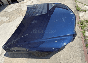 MERCEDES C 204  maska lift  aluminium zamek maski wyciszenie 2