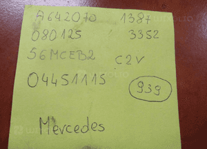 WTRYSKIWACZ MERCEDES 3.0 CDI A6420701387 7