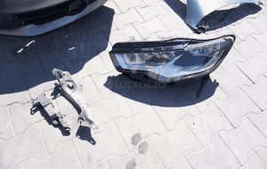 Przód maska zderzak chłodnice lampy błotniki belka audi A6 C7 LY7G 3.0 tdi 5