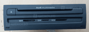 Audi A6 C6 lift czytnik nawigacji SMI 3G Multimedia MMI 4H0035670 N Q   4E0035666 1