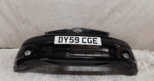 Zderzak przód przedni do nissan note lift fl bez atrapy halogeny czarny Z11G 1