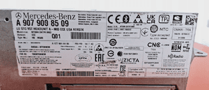 Mercedes-Benz Radio Nawigacja NTG6 MID ECE USA VERSTK A9079008509 2