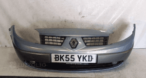 Zderzak przód przedni do renault grand scenic ii 2 TED47 błękitny halogeny 1