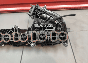 Bmw 7 F01 F10 N57 3.0D kolektor ssący klapki oryginał 8511363 bdb 13